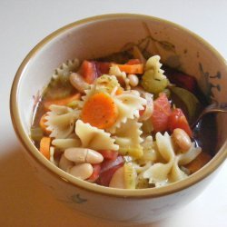 Bean Leek And Vegetable Soup