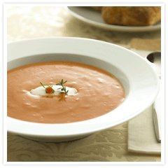 Tomato Soup And Goat Cheese