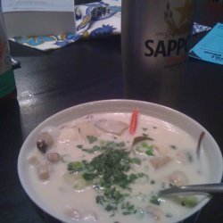 Tom Kha With Meat Of Your Choice