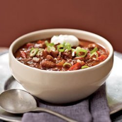 Chipotle Chili With Homemade Sauce