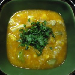 Moroccan Chicken & Couscous Soup