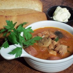 Babgulyás (hungarian Soup With Beans)