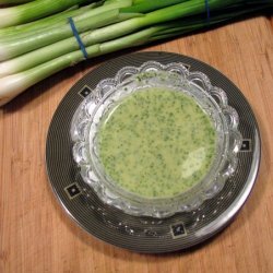 Cream Of Asparagus And Green Onion Soup