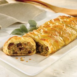Sausage, Cranberries & Stuffing Pastry