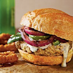 Grilled Chicken Tequila Burgers
