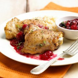Roasted Cranberry Chicken