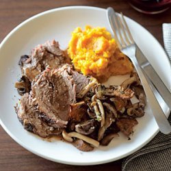 Pot Roast with Wild Mushrooms and Fresh Thyme