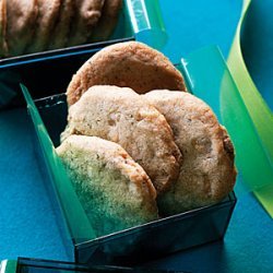 Chai-Spiced Shortbread Cookies