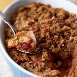 Apple-Cranberry Walnut Crisp