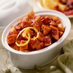 Cranberry-Glazed Sweet Potatoes