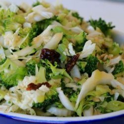 Asian Cabbage-Broccoli Coleslaw