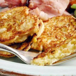 Corn and Parsnip Cakes