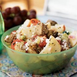 Greek Lamb and Potato Salad