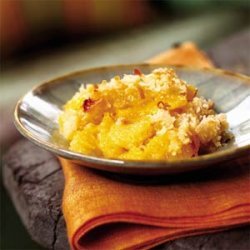 Orange Crisp with Coconut Topping