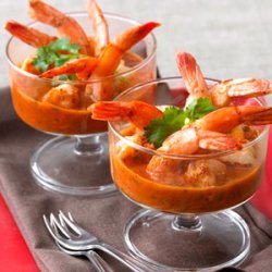 Roasted Shrimp with Smoked Chile Cocktail Sauce