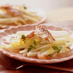 Endive-Apple Slaw with Smoked Trout