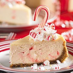 Peppermint Candy Cheesecake