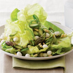 Asparagus and Butterhead Lettuce Salad