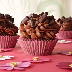 Chocolate-Chocolate Chunk Cupcakes