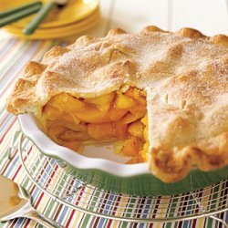 Deep-Dish Peach Pie