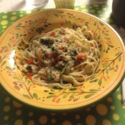 Farmers' Market Pasta with Clam Sauce