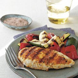 Spicy Herb-Rubbed Grilled Chicken