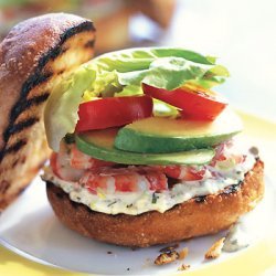 Shrimp Sandwiches with Tarragon-Caper Mayonnaise