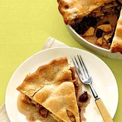Apple Pie with Whisky-Soaked Cherries