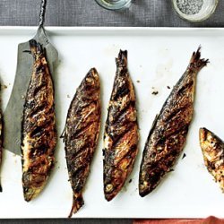 Grilled Fresh Sardines