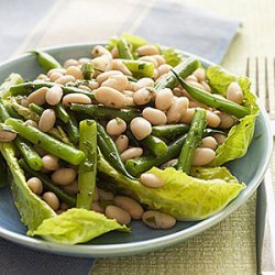 White and Green Bean Salad