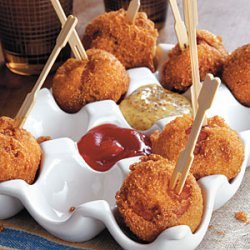 Andouille Corn Poppers