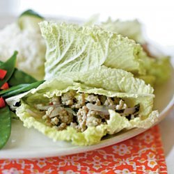 Thai Chicken in Cabbage Leaves