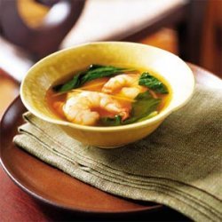 Shrimp and Spinach Soup