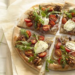 Arugula and Goat Cheese Pizza