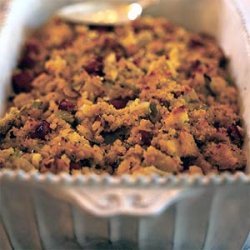 Sausage, Apple, and Fennel Corn Bread Dressing