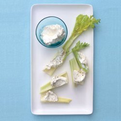 Horseradish Cream Cheese and Celery
