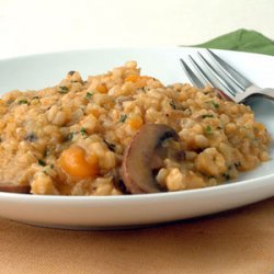 Brown Rice Risotto with Pumpkin