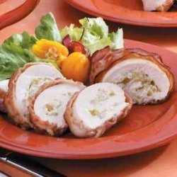 Bacon-Wrapped Chicken (green chilies)