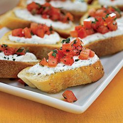 Cheese-and-Tomato Toasts