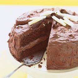 Sour-Cream Chocolate Layer Cake