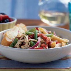 Chicken-Penne Salad with Green Beans