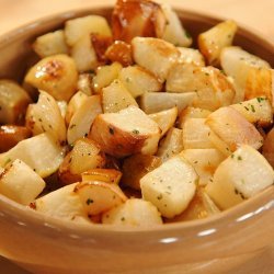 Roasted Turnips With Honey Butter