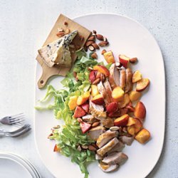 Chicken and Peaches Platter