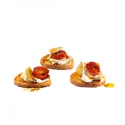 Goat Cheese and Roasted Tomato Crostini