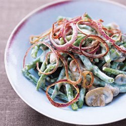 Green Beans with Mushrooms