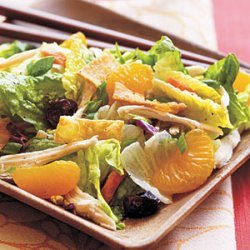 Asian Chicken Salad with Sweet and Spicy Wasabi Dressing