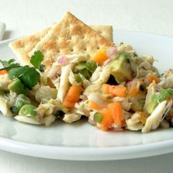 Papaya and Avocado Crab Salad