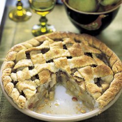 Lattice Pie with Pears and Vanilla Brown Butter