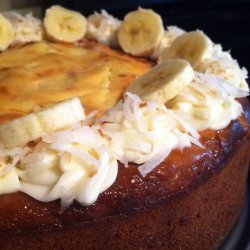 Banana-Pineapple Layer Cake with Cream Cheese Frosting