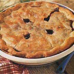 Old-Fashioned Blueberry-Maple Pie